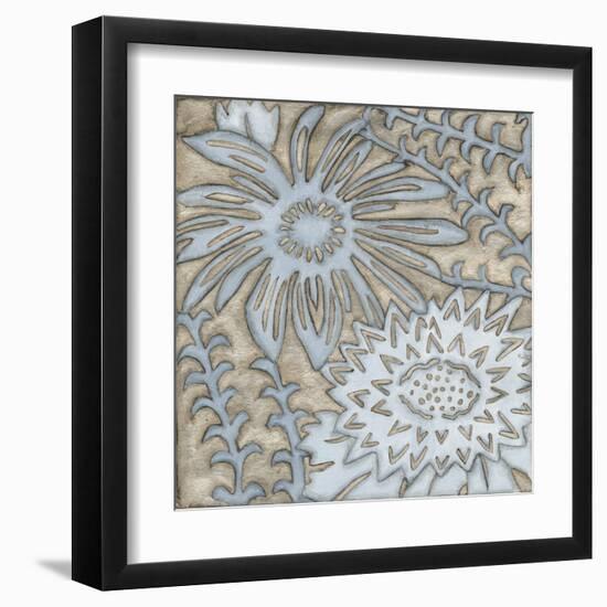 Silver Filigree III-Megan Meagher-Framed Art Print