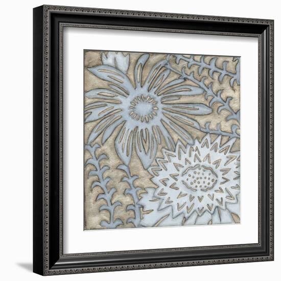 Silver Filigree III-Megan Meagher-Framed Art Print