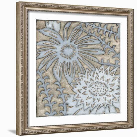 Silver Filigree III-Megan Meagher-Framed Art Print