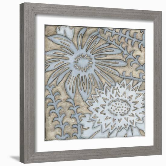 Silver Filigree III-Megan Meagher-Framed Art Print