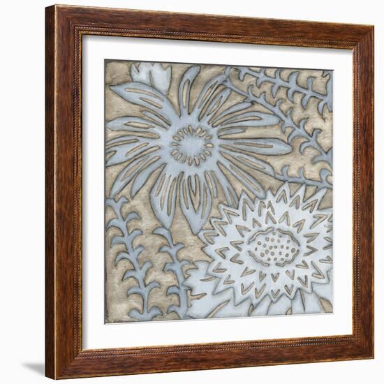 Silver Filigree III-Megan Meagher-Framed Art Print