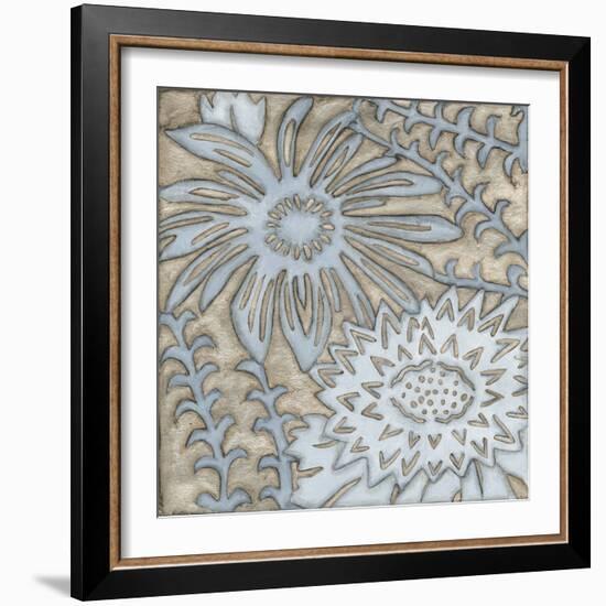 Silver Filigree III-Megan Meagher-Framed Art Print