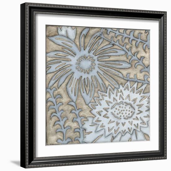 Silver Filigree III-Megan Meagher-Framed Art Print