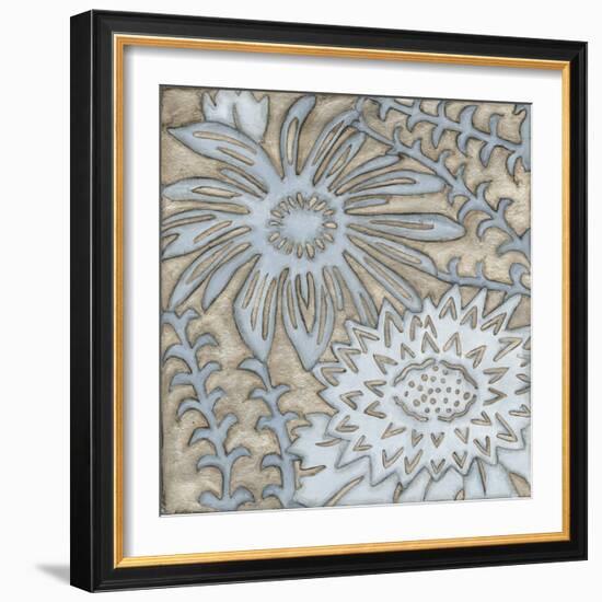 Silver Filigree III-Megan Meagher-Framed Art Print