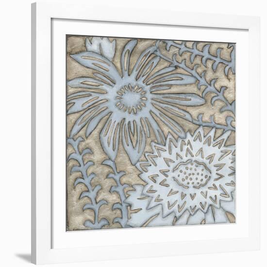 Silver Filigree III-Megan Meagher-Framed Giclee Print