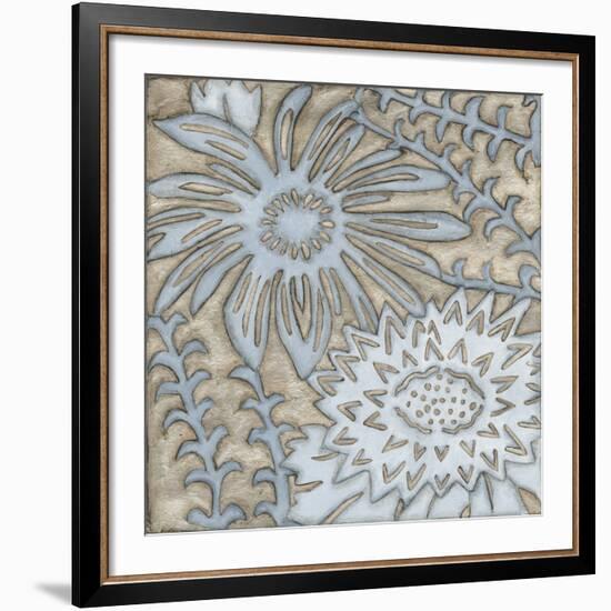 Silver Filigree III-Megan Meagher-Framed Giclee Print