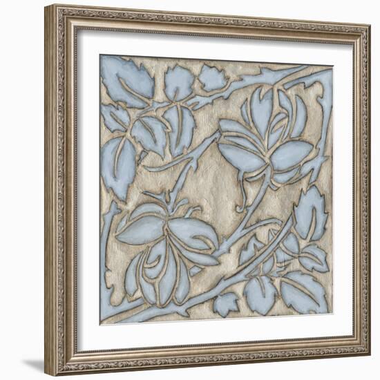 Silver Filigree IX-Megan Meagher-Framed Art Print