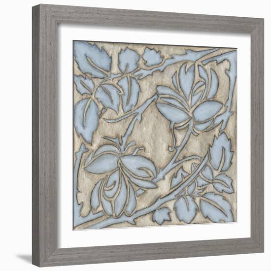 Silver Filigree IX-Megan Meagher-Framed Art Print