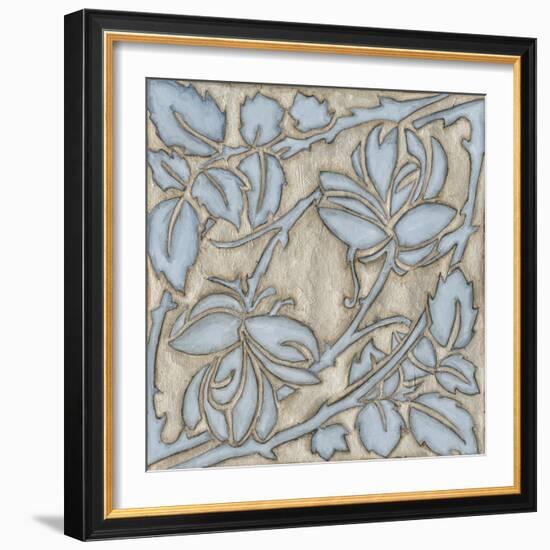 Silver Filigree IX-Megan Meagher-Framed Art Print