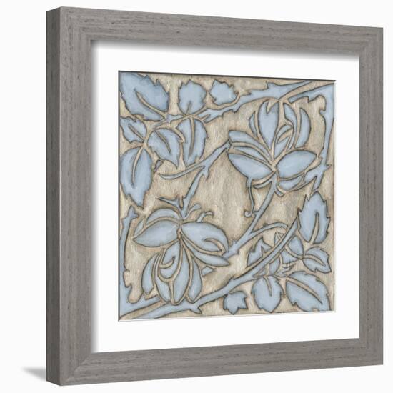 Silver Filigree IX-Megan Meagher-Framed Art Print