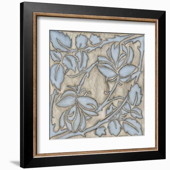 Silver Filigree IX-Megan Meagher-Framed Art Print