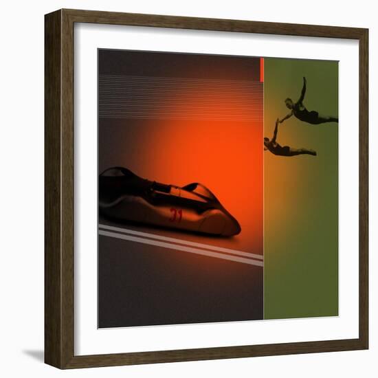 Silver Flight-NaxArt-Framed Art Print