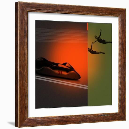 Silver Flight-NaxArt-Framed Art Print