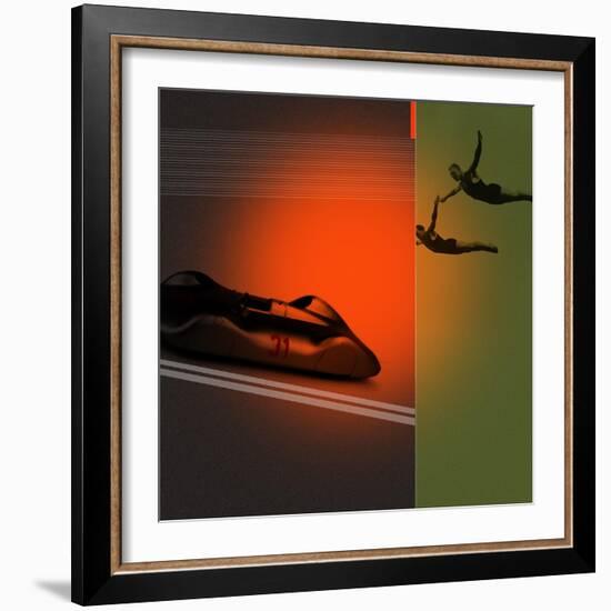 Silver Flight-NaxArt-Framed Art Print