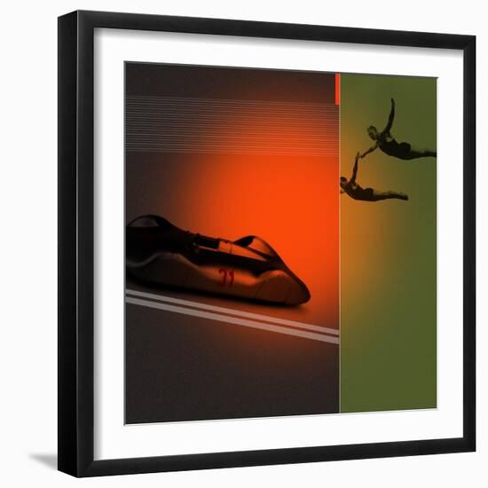 Silver Flight-NaxArt-Framed Art Print