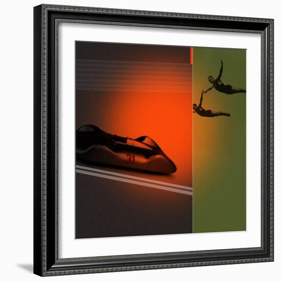 Silver Flight-NaxArt-Framed Art Print