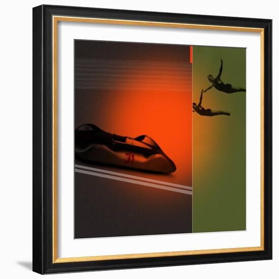 Silver Flight-NaxArt-Framed Art Print