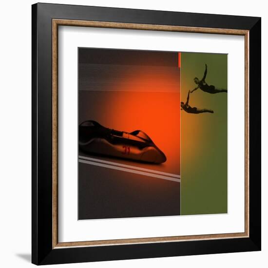 Silver Flight-NaxArt-Framed Art Print