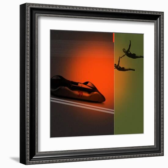 Silver Flight-NaxArt-Framed Art Print