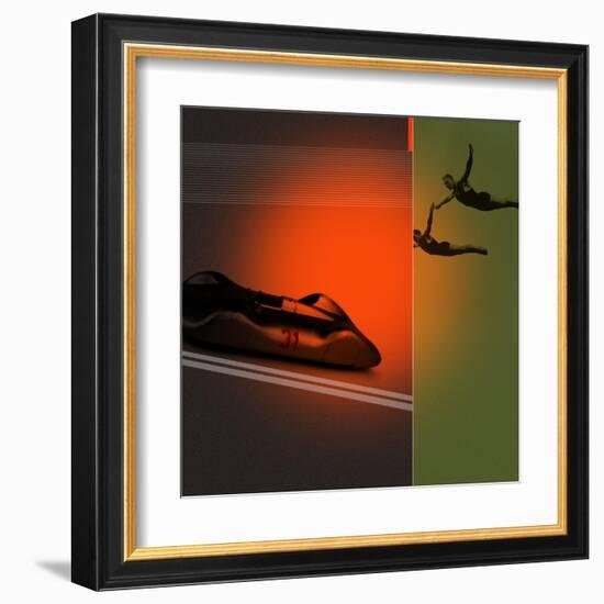 Silver Flight-NaxArt-Framed Art Print