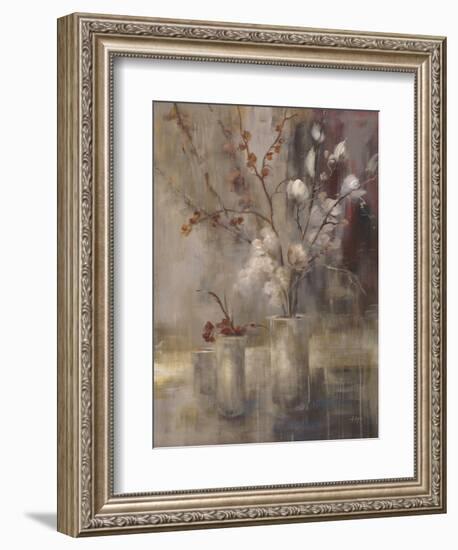 Silver Floral-Simon Addyman-Framed Art Print