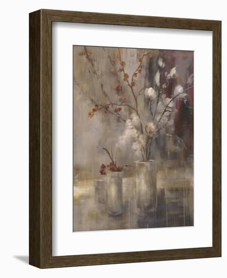 Silver Floral-Simon Addyman-Framed Art Print