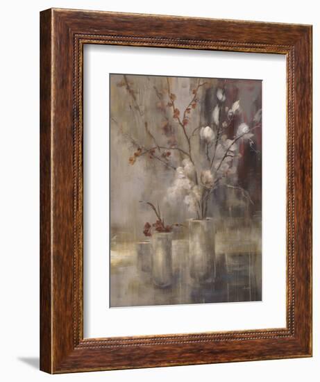 Silver Floral-Simon Addyman-Framed Art Print