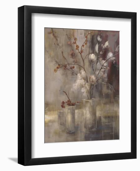 Silver Floral-Simon Addyman-Framed Art Print