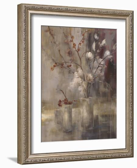 Silver Floral-Simon Addyman-Framed Premium Giclee Print