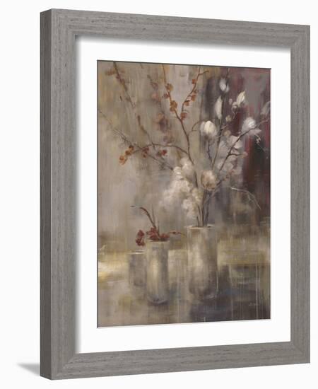 Silver Floral-Simon Addyman-Framed Premium Giclee Print