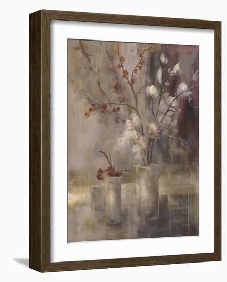 Silver Floral-Simon Addyman-Framed Premium Giclee Print