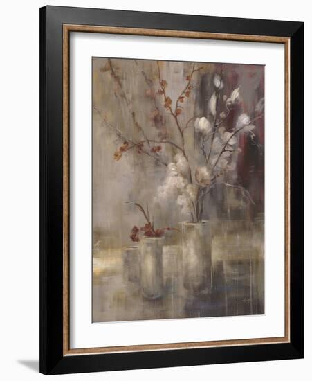 Silver Floral-Simon Addyman-Framed Premium Giclee Print