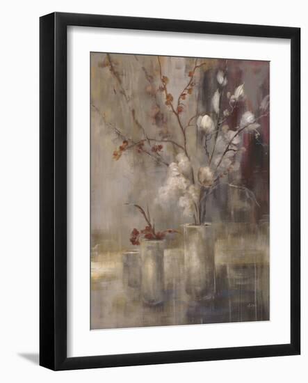 Silver Floral-Simon Addyman-Framed Premium Giclee Print