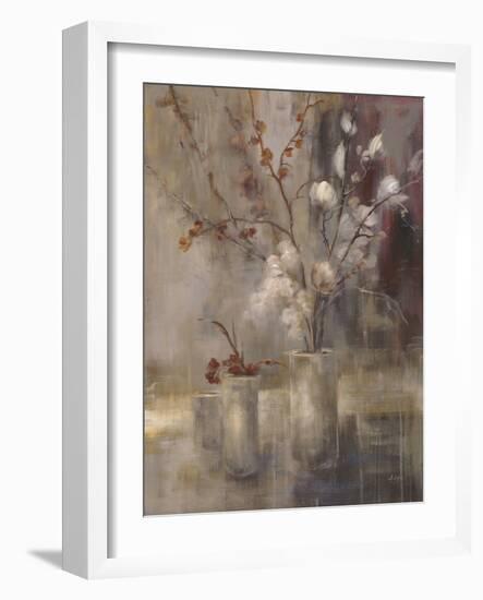 Silver Floral-Simon Addyman-Framed Premium Giclee Print