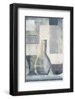 Silver Games II-Anna Flores-Framed Art Print