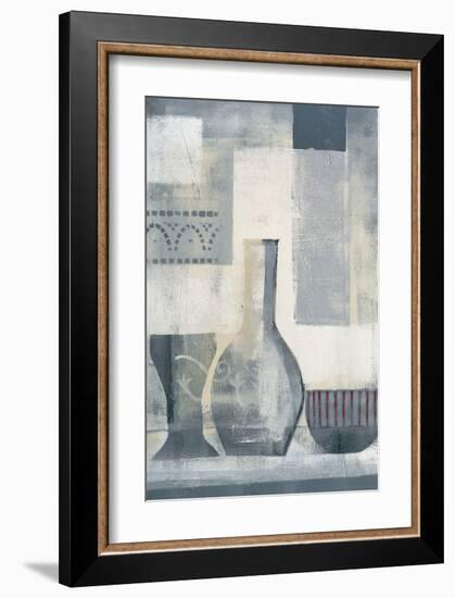 Silver Games II-Anna Flores-Framed Art Print