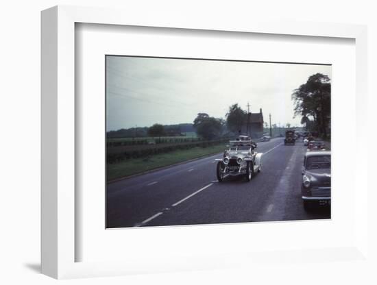 Silver Ghost Rolls Royce at Rally, Cheshire, England, c1960-CM Dixon-Framed Photographic Print
