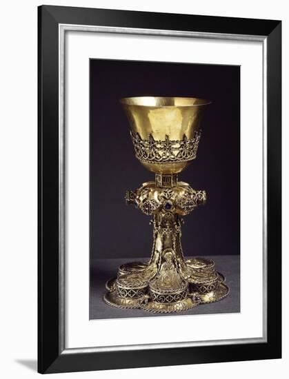 Silver-Gilt Goblet, from Treasury, Cathedral of Warsaw, Poland-null-Framed Giclee Print