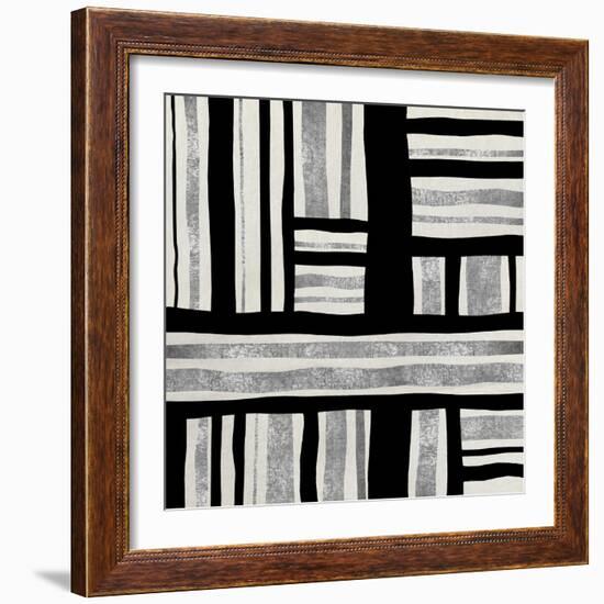 Silver Groove II-Ellie Roberts-Framed Art Print