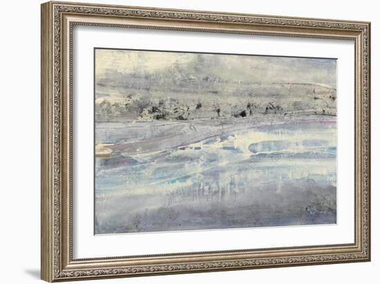 Silver Horizon-Albena Hristova-Framed Art Print