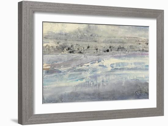 Silver Horizon-Albena Hristova-Framed Art Print