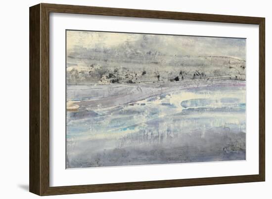 Silver Horizon-Albena Hristova-Framed Art Print