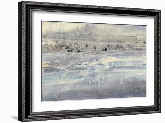 Silver Horizon-Albena Hristova-Framed Art Print