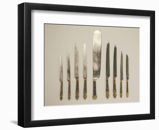 Silver Knives-null-Framed Giclee Print
