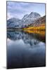 Silver Lake in Reflection in Autumn, Eastern Sierras, California-Vincent James-Mounted Photographic Print