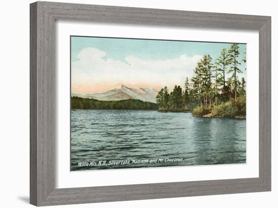 Silver Lake, Madison, New Hampshire-null-Framed Art Print