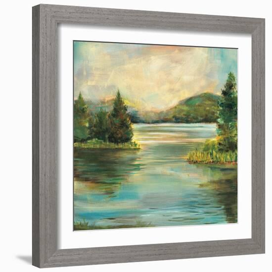 Silver Lake-Sue Schlabach-Framed Art Print