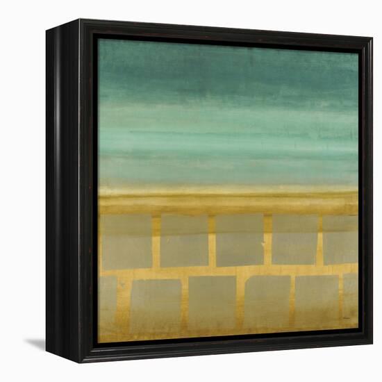 Silver-Leafed Horizon-Randy Hibberd-Framed Stretched Canvas