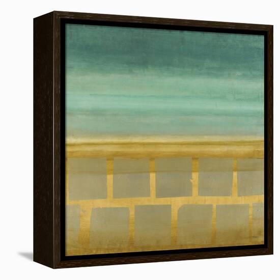 Silver-Leafed Horizon-Randy Hibberd-Framed Stretched Canvas