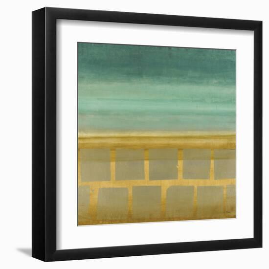 Silver-Leafed Horizon-Randy Hibberd-Framed Art Print